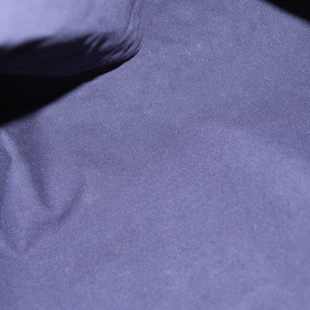 IL BISONTE(イル ビゾンテ) レザーハンド キャンバス トートバッグ パープル