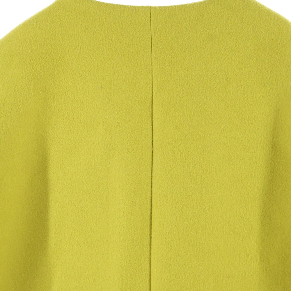 NO BRAND(ノーブランド) Chocol raffine robe ショコラフィネローブ ポリエステル ノーカラーコート イエロー レディース 6A07L0Z0700