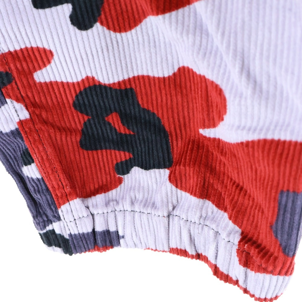SUPREME(シュプリーム) 22SS ×NIKE Arc Corduroy Cargo Pant Red Camo ナイキ アーク コーデュロイ カーゴ パンツ レッド カモ マルチカラー DM1780-689