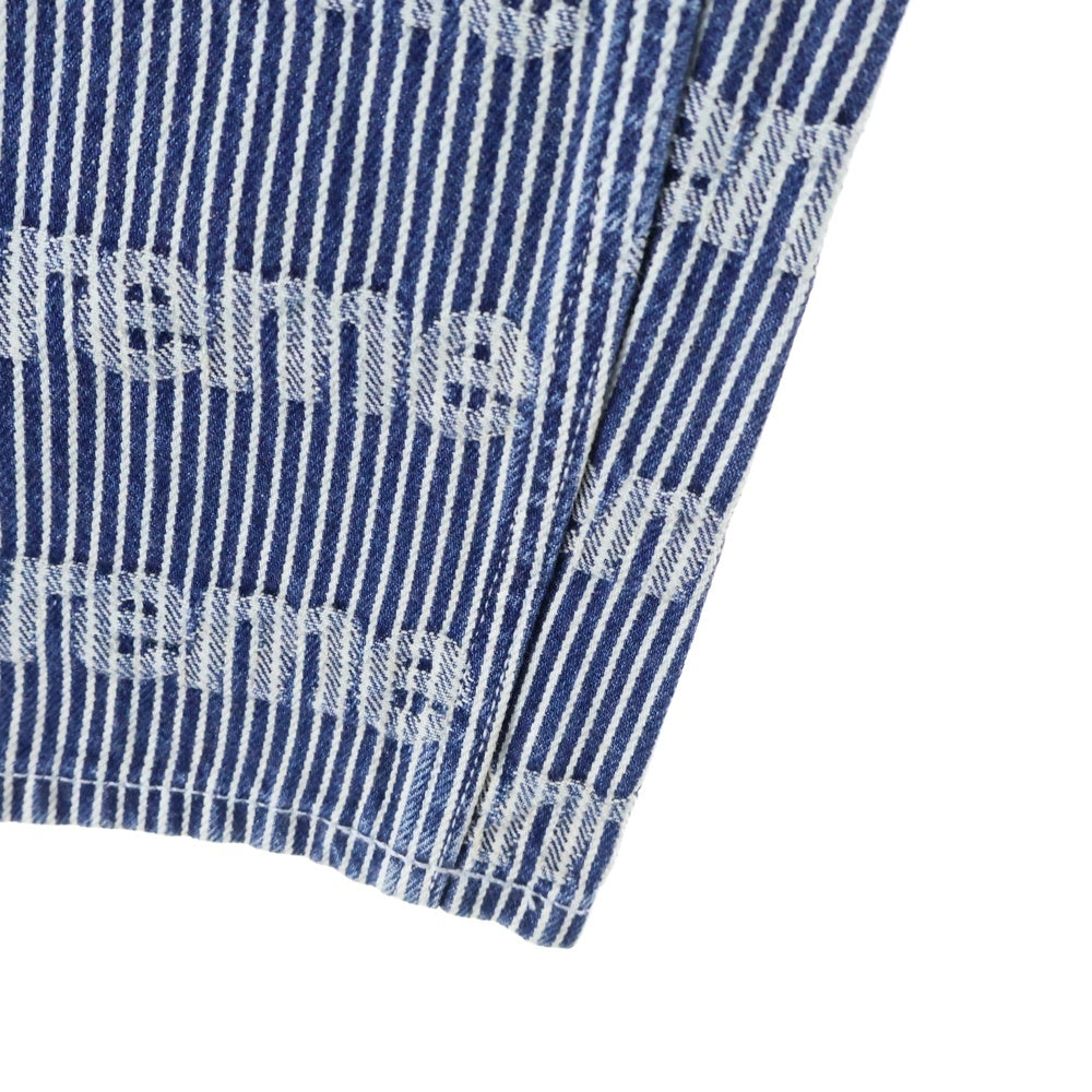 SUPREME(シュプリーム) 24SS ×Denim Painter Pant ペインター ストライプジップフライデニムパンツ ホワイト/インディゴ