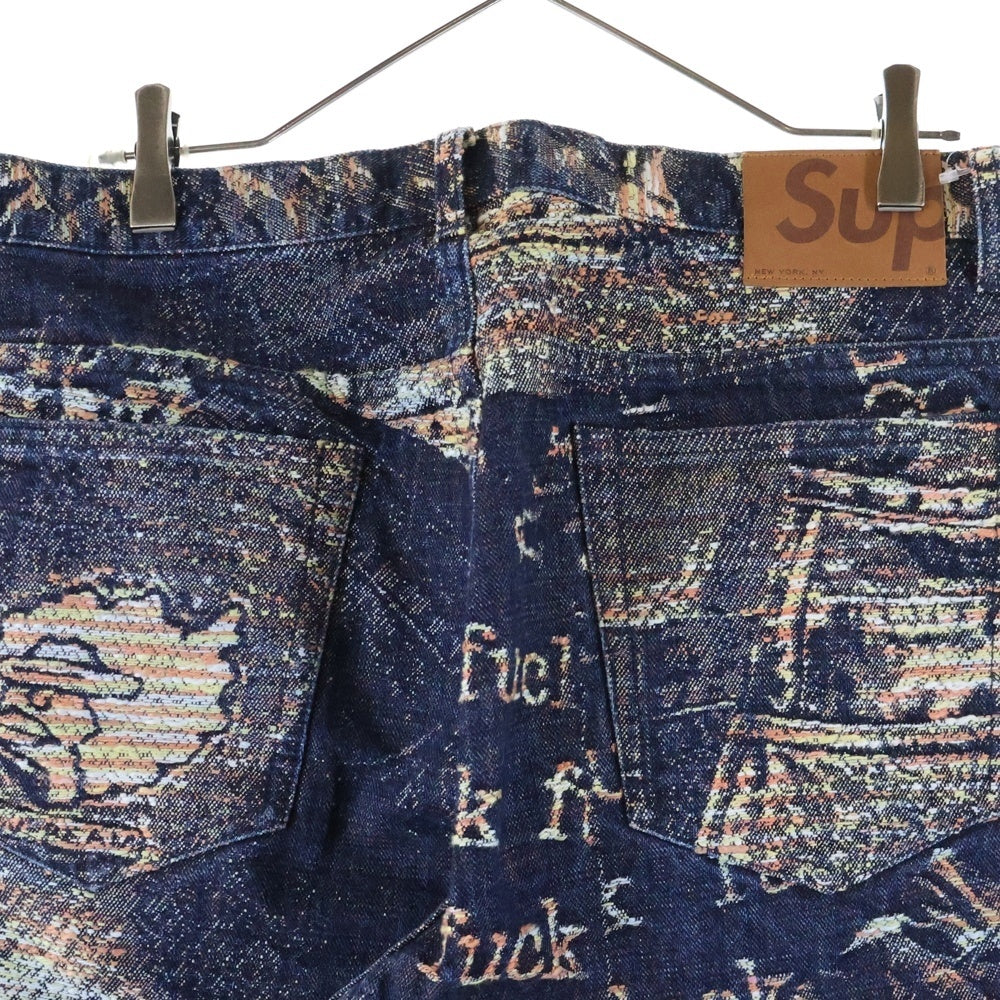 SUPREME(シュプリーム) 23SS Archive Denim Jacquard Regular Jean