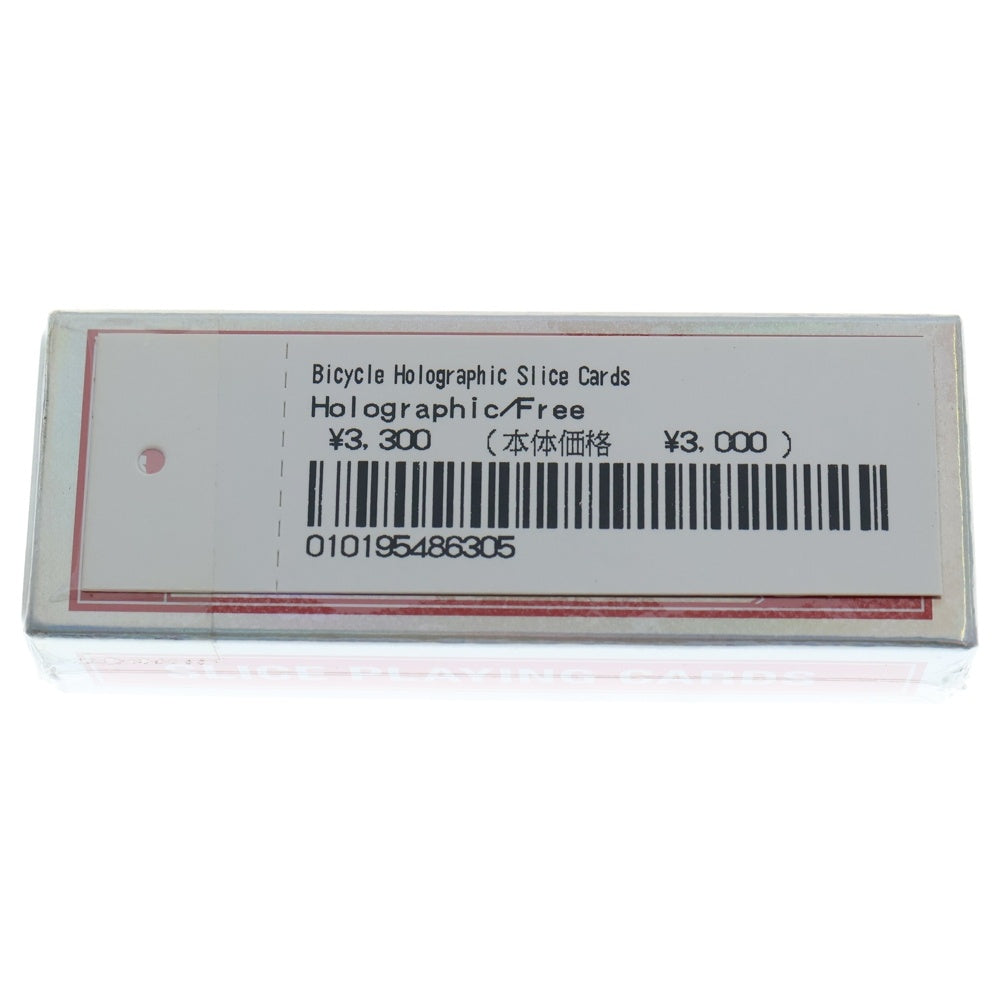SUPREME(シュプリーム) 23AW Bicycle Holographic Slice Cards バイシクル ホログラフィー スライス カーヅ レッド