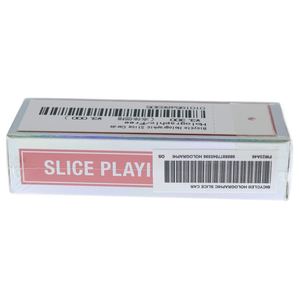 SUPREME(シュプリーム) 23AW Bicycle Holographic Slice Cards バイシクル ホログラフィー スライス カーヅ レッド