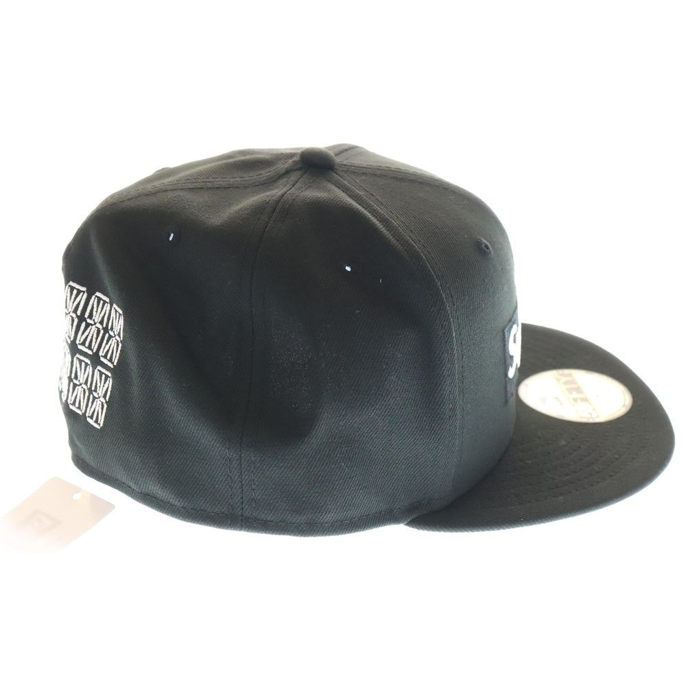 SUPREME(シュプリーム) 24SS ×NEW ERA Sharpie Box Logo ニューエラ シャーピー ボックス ロゴ 6パネル ベースボールキャップ 帽子 ブラック