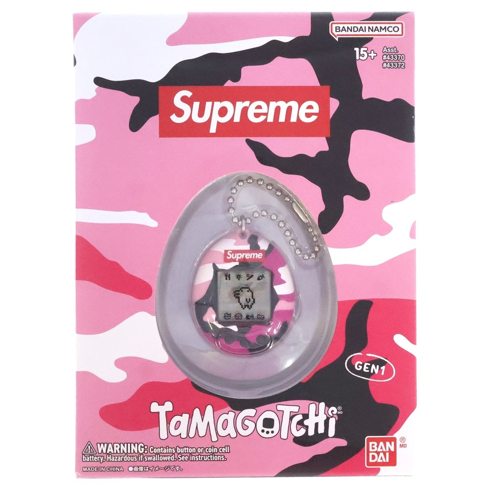 SUPREME(シュプリーム) 23SS ×BANDAI NAMCO Tamagotchi バンダイ ナムコ たまごっち ピンク/ブラック SUP-SS23-116