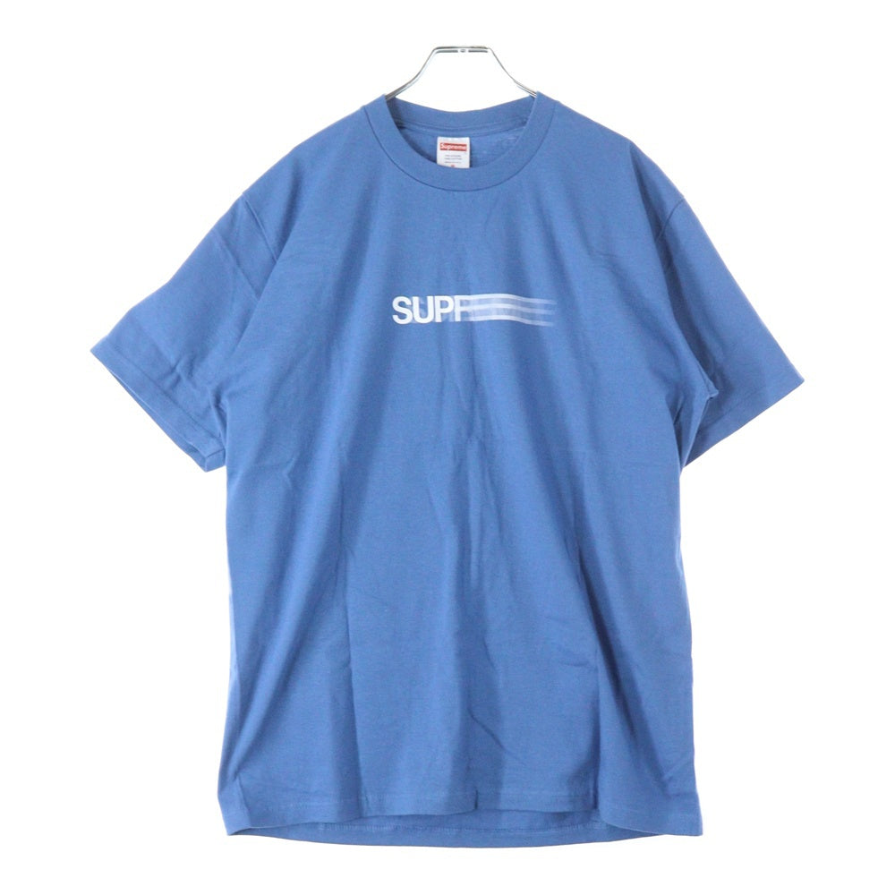 SUPREME(シュプリーム) 23SS Motion Logo Tee モーションロゴ 半袖クルーネックTシャツ カットソー ブルー