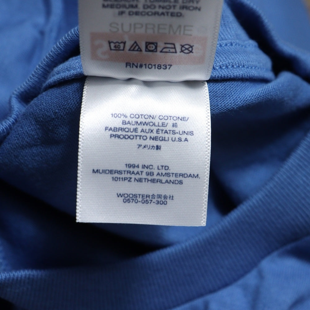 SUPREME(シュプリーム) 23SS Motion Logo Tee モーションロゴ 半袖クルーネックTシャツ カットソー ブルー