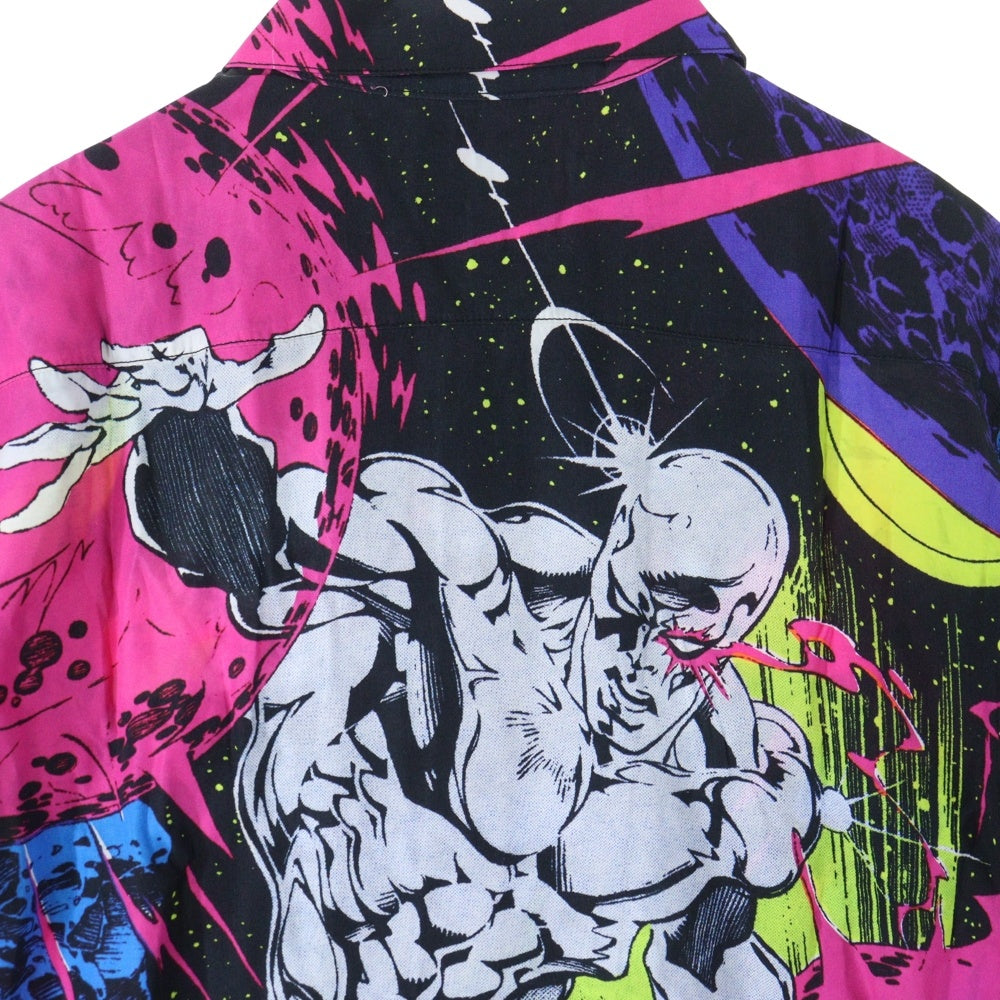 SUPREME(シュプリーム) 22SS ×MARVEL Silver Surfer S/S Shirt マーベル シルバーサーファー ショートスリーブ ボタンダウン半袖シャツ マルチカラー