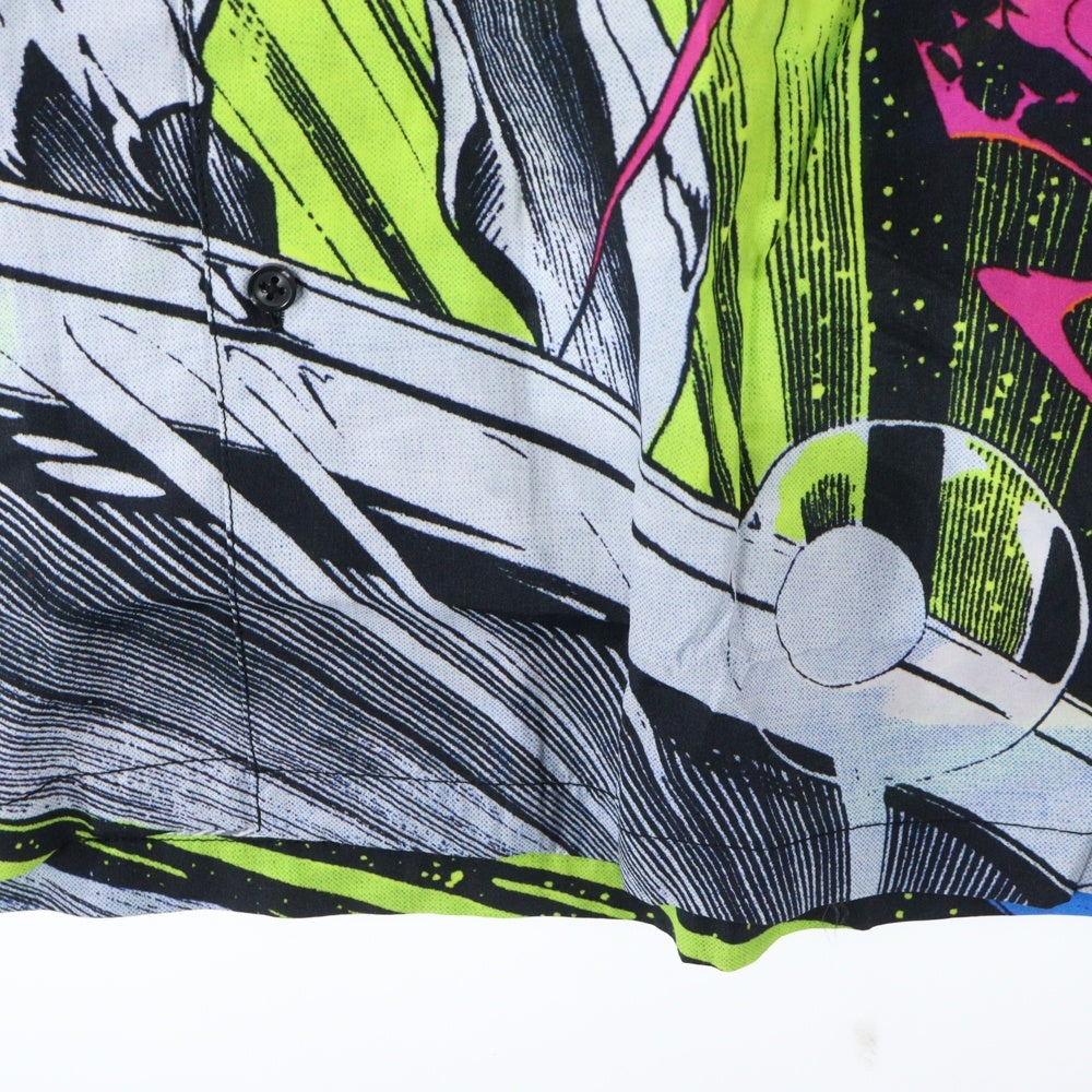 SUPREME(シュプリーム) 22SS ×MARVEL Silver Surfer S/S Shirt マーベル シルバーサーファー ショートスリーブ ボタンダウン半袖シャツ マルチカラー