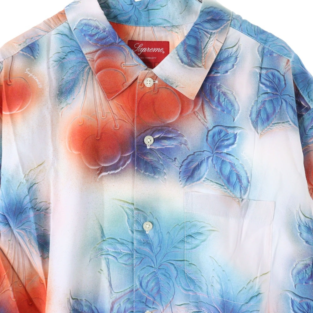 SUPREME(シュプリーム) 23SS Cherries S/S Shirt チェリーズ ショートスリーブ半袖 ボタンダウンシャツ マルチカラー