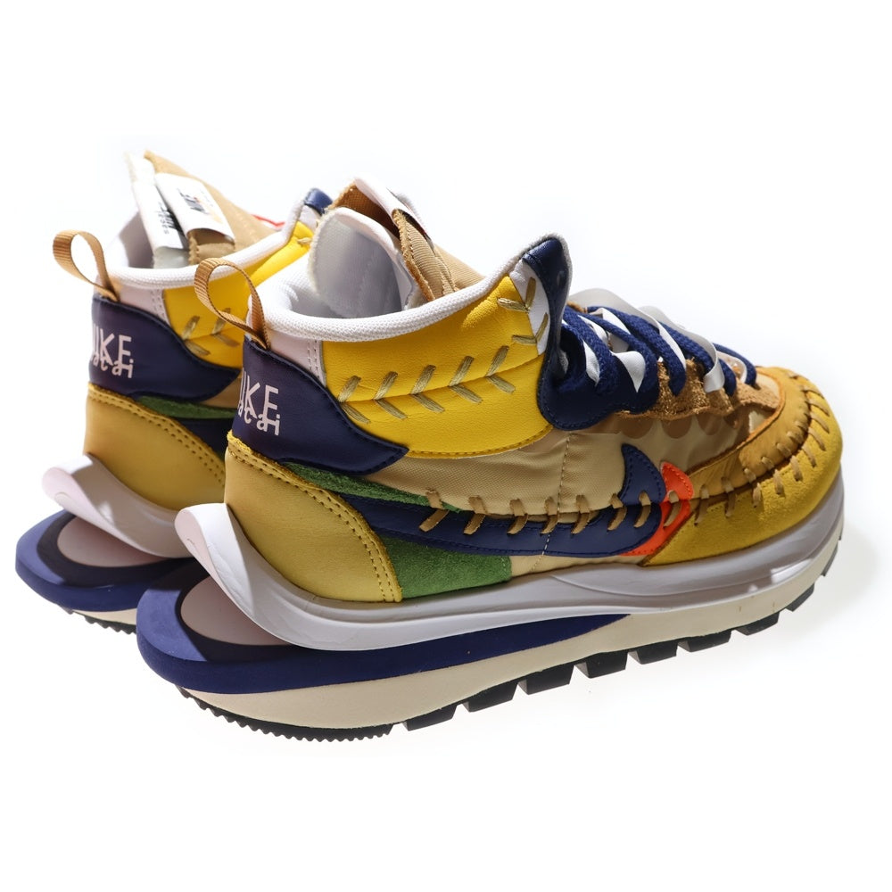 NIKE(ナイキ) ×JEAN-PAUL GAULTIER×SACAI VAPORWAFFLE SESAME MULTI COLOR ジャンポール ゴルチエ ヴェイパーワッフル ミッドカットスニーカー US8.5/26.5cm DH9186-200