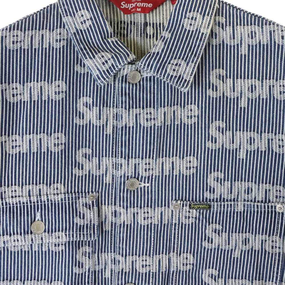 SUPREME(シュプリーム) 24SS Denim Chore Trucker Jacket デニム チョア トラッカージャケット インディゴ