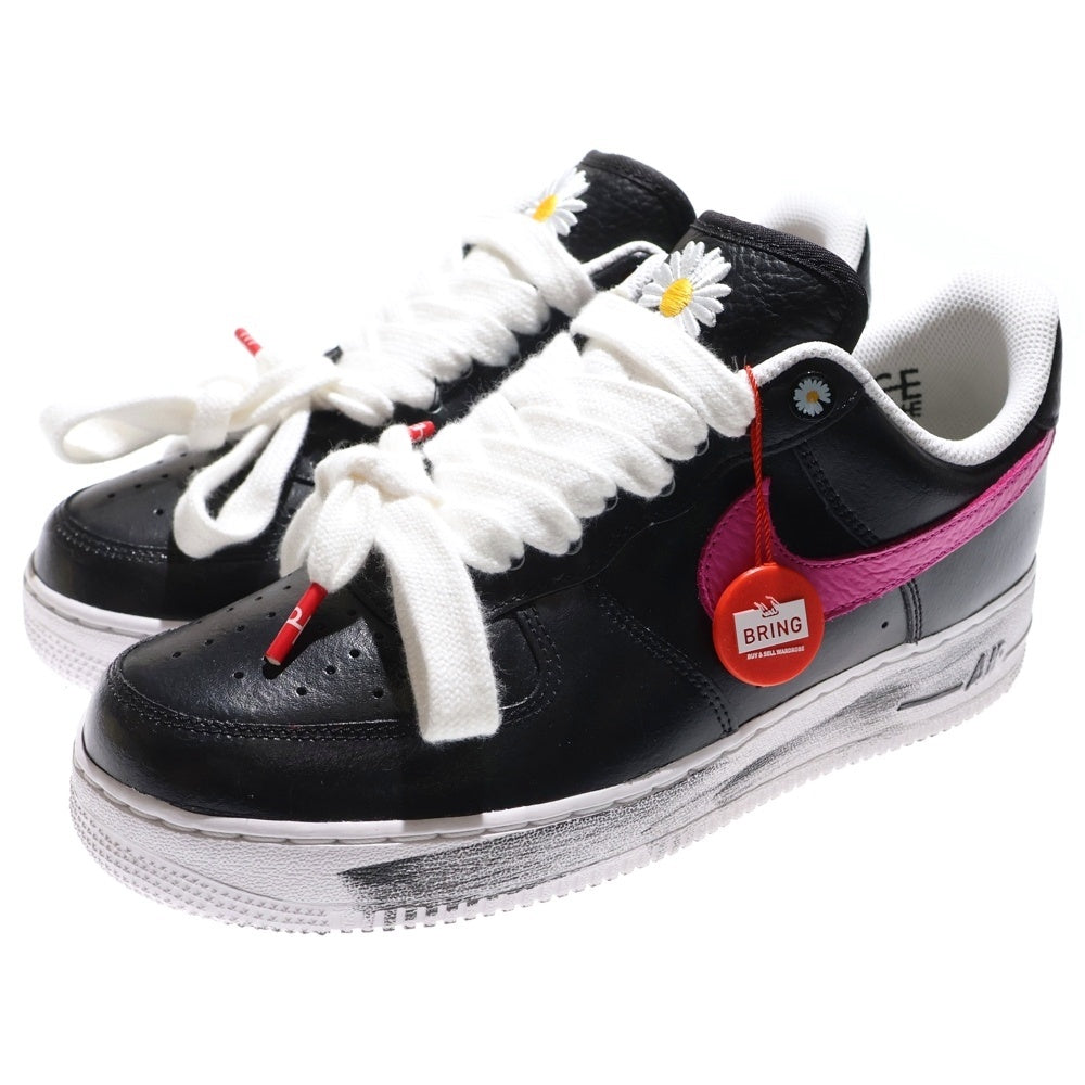 NIKE(ナイキ) ×PEACEMINUSONE AIR FORCE 1 3.0 ピースマイナスワン エアフォース 1 パラノイズ ローカットスニーカー ブラック US9/27cm AQ3692-004