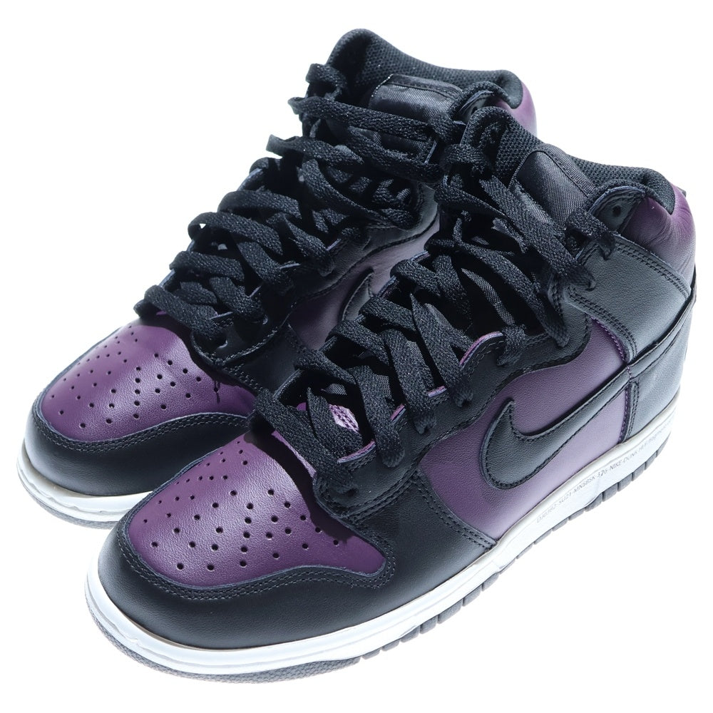 NIKE(ナイキ) ×FRAGMENT DUNK HIGH CITY PACK BEIJING フラグメント ダンク シティ パック 北京 ハイカットスニーカー ブラック/パープル US8.5/26.5cm DJ0382-600