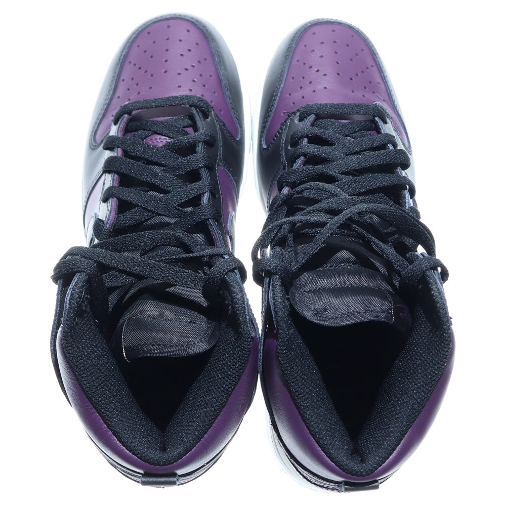 NIKE(ナイキ) ×FRAGMENT DUNK HIGH CITY PACK BEIJING フラグメント ダンク シティ パック 北京 ハイカットスニーカー ブラック/パープル US8.5/26.5cm DJ0382-600
