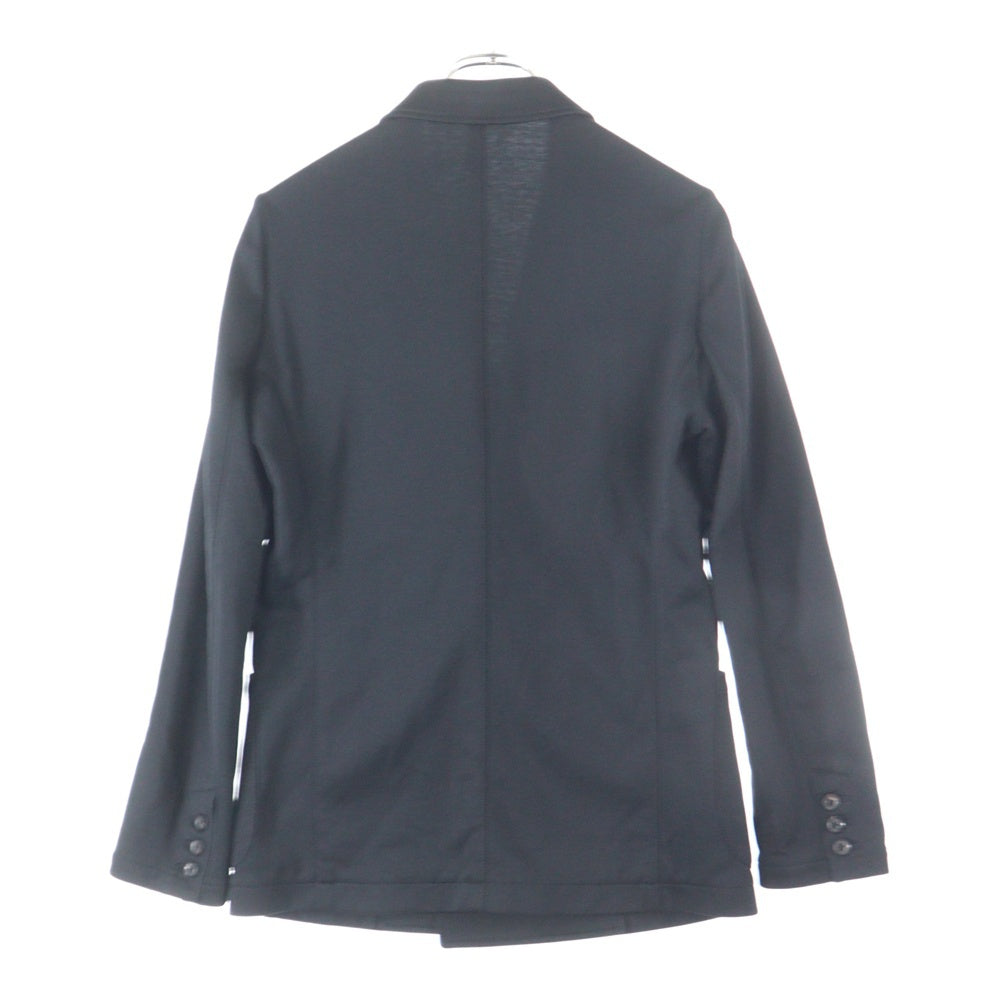 jun hashimoto(ジュンハシモト) ポリコットン ダブルテーラードジャケット ブラック 1031820005