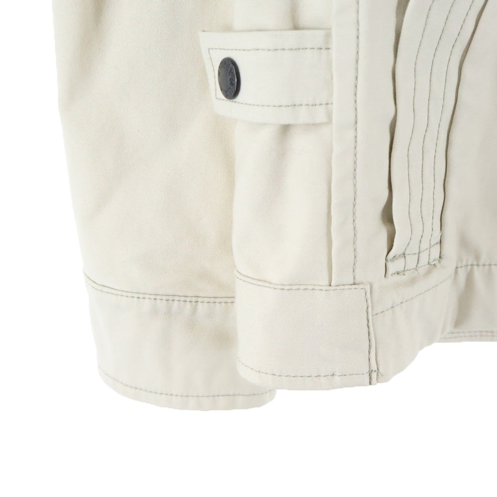 AVIREX(アヴィレックス) COOLMAX MILITARY CUSTOM JACKET クールマックス ミリタリー カスタム フーデッドジャケット アイボリー 6112099