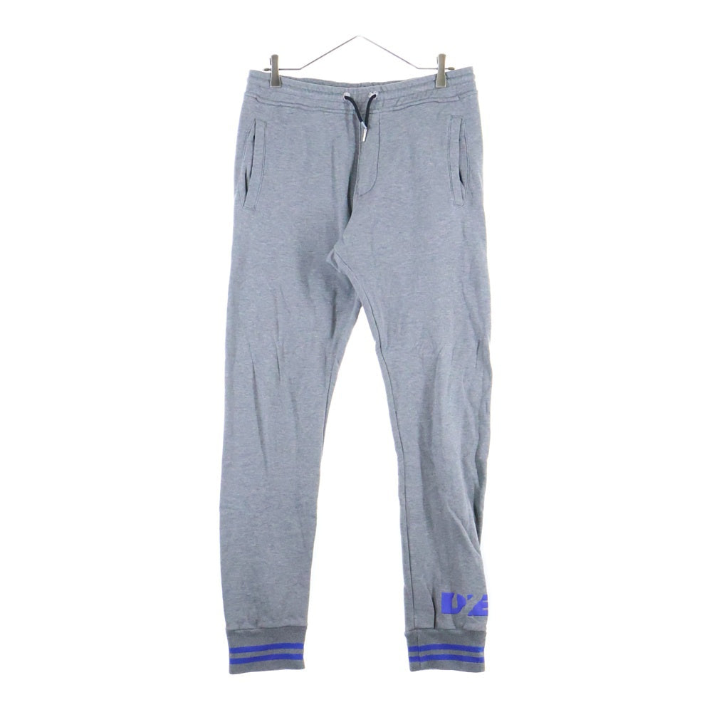 DIESEL(ディーゼル) ロゴプリント スウェット トラックパンツ グレー