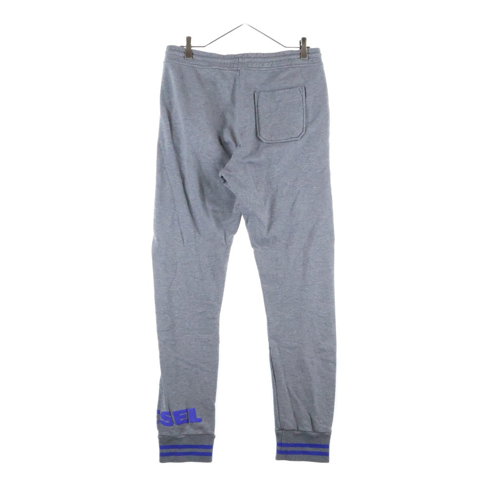 DIESEL(ディーゼル) ロゴプリント スウェット トラックパンツ グレー