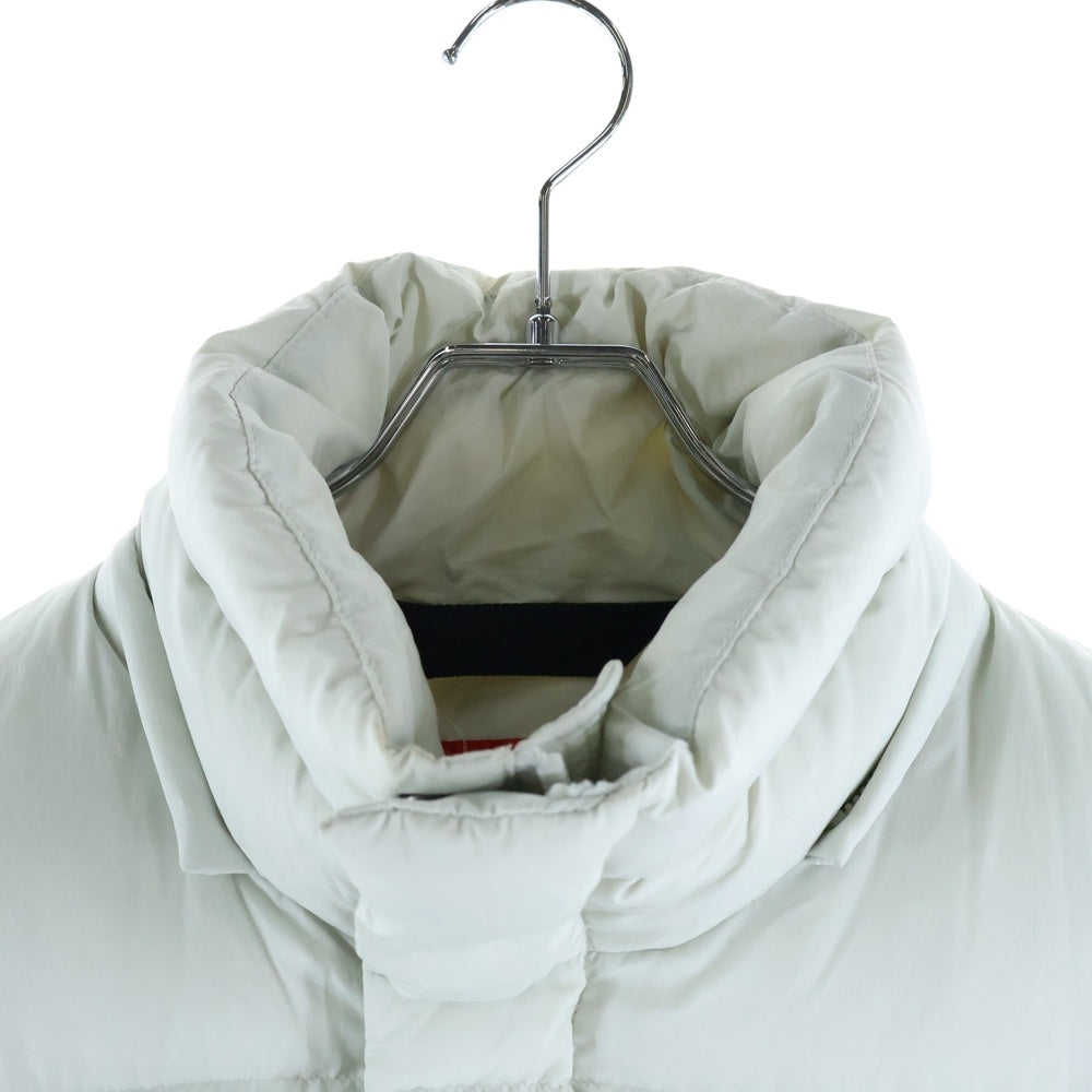 DIESEL(ディーゼル) W-ROLFYS-SL Dロゴパッチ ジップアップ ダウンベスト ライトグレー A10602