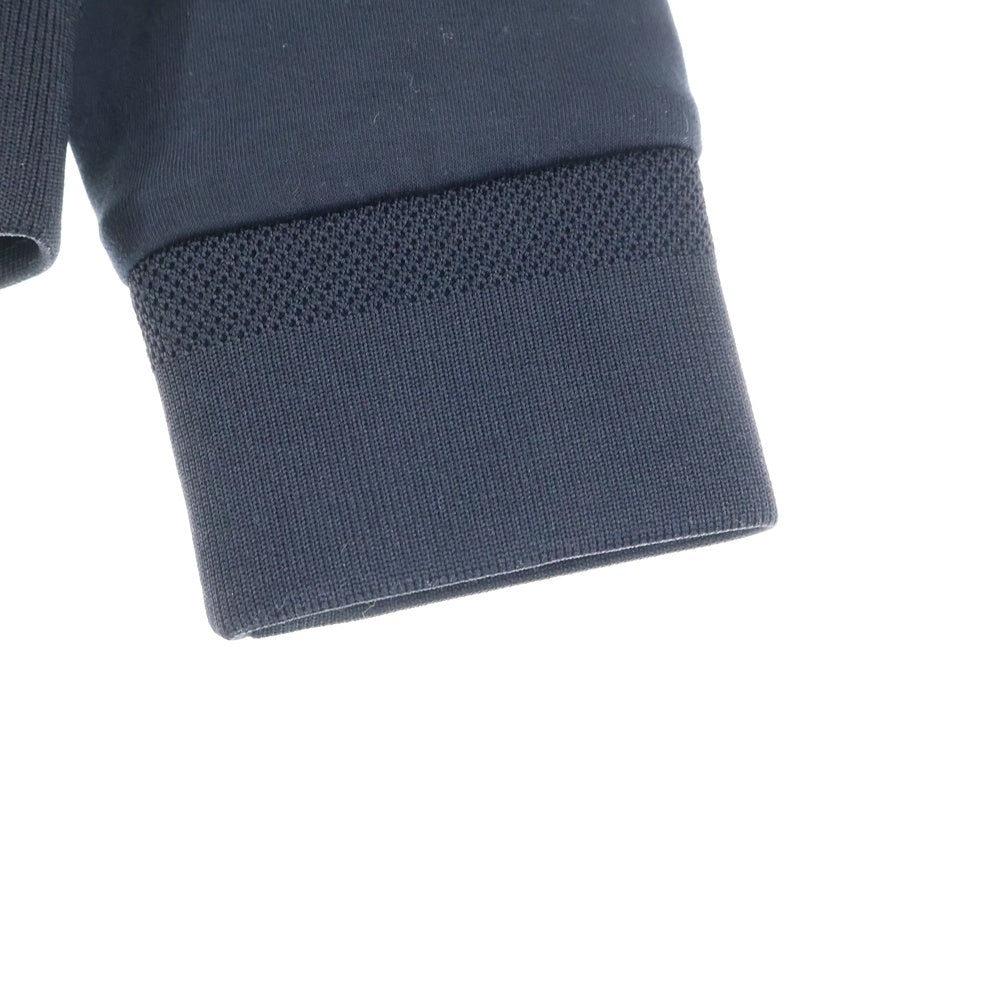 HUGO BOSS(ヒューゴボス) 袖切替デザイン ポリエステル フライトジャケット ブラック 50417349