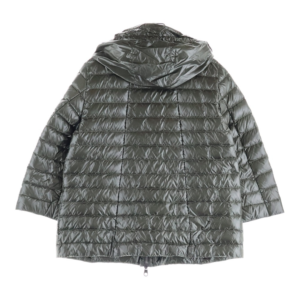 CAPE HORN(ケープホーン) 21AW USHUAIA フーデッド ライトダウンジャケット カーキ レディース 12558