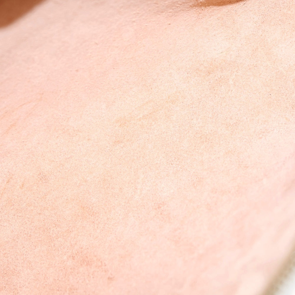 IL BISONTE(イル ビゾンテ) イタリア製 ロゴエンボス レザー ショルダーバッグ ブラウン