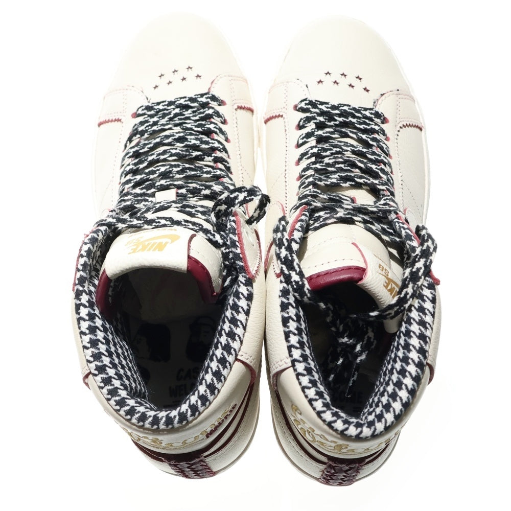 NIKE SB(ナイキエスビー) ×WELCOME SKATEBOARDING SB BLAZER MID ウェルカム スケートボーディング エスビー ブレーザー ミッドカットスニーカー US8.5/26.5cm FQ0795-100