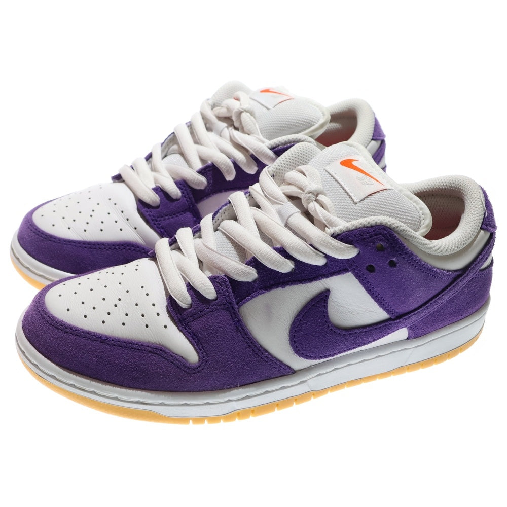NIKE SB(ナイキエスビー) SB DUNK LOW PRO ISO ORANGE LABEL COURT PURPLE GUM エスビー ダンク プロ オレンジ レーベル コート パープル ガム ローカットスニーカー DV5464-500