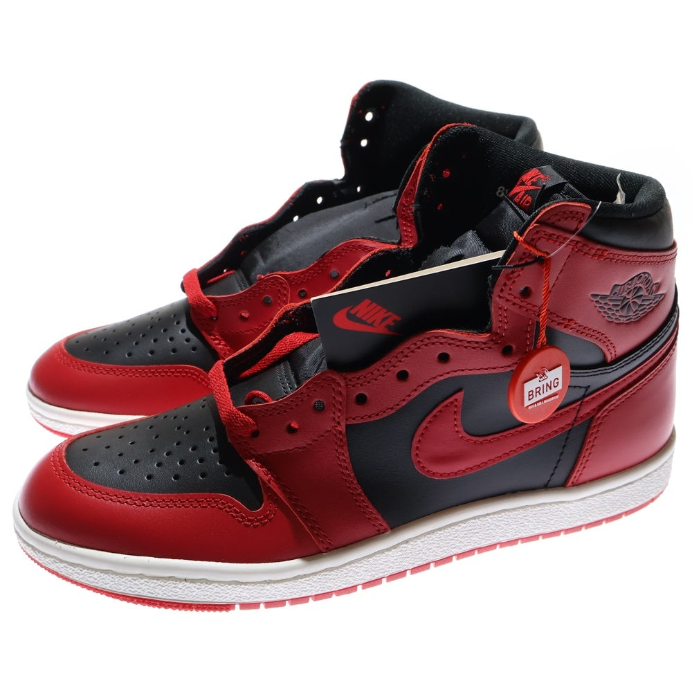 NIKE(ナイキ) AIR JORDAN 1 HI 85 VARSITY RED エア ジョーダン 1 バーシティ レッド ハイカットスニーカー ブラック/レッド US7.5/26.5cm BQ4422-600