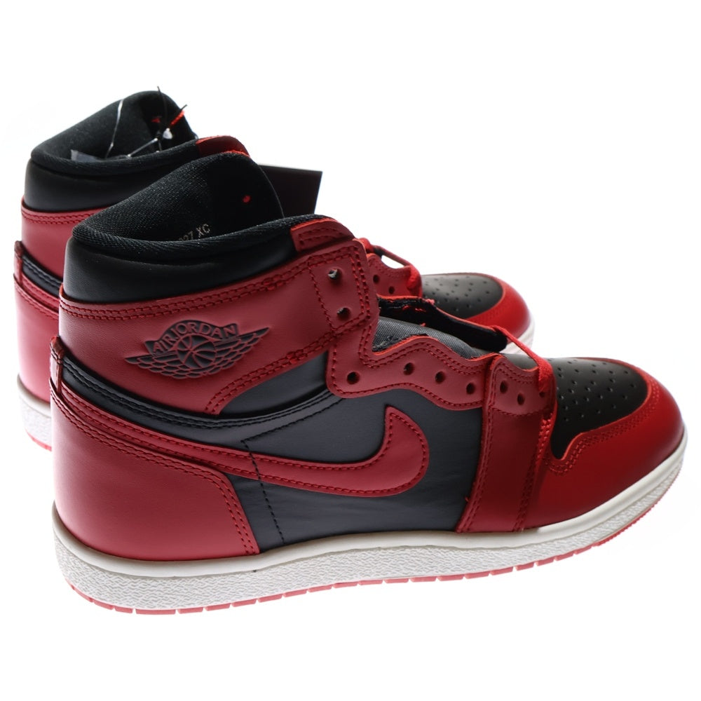 NIKE(ナイキ) AIR JORDAN 1 HI 85 VARSITY RED エア ジョーダン 1 バーシティ レッド ハイカットスニーカー ブラック/レッド US7.5/26.5cm BQ4422-600