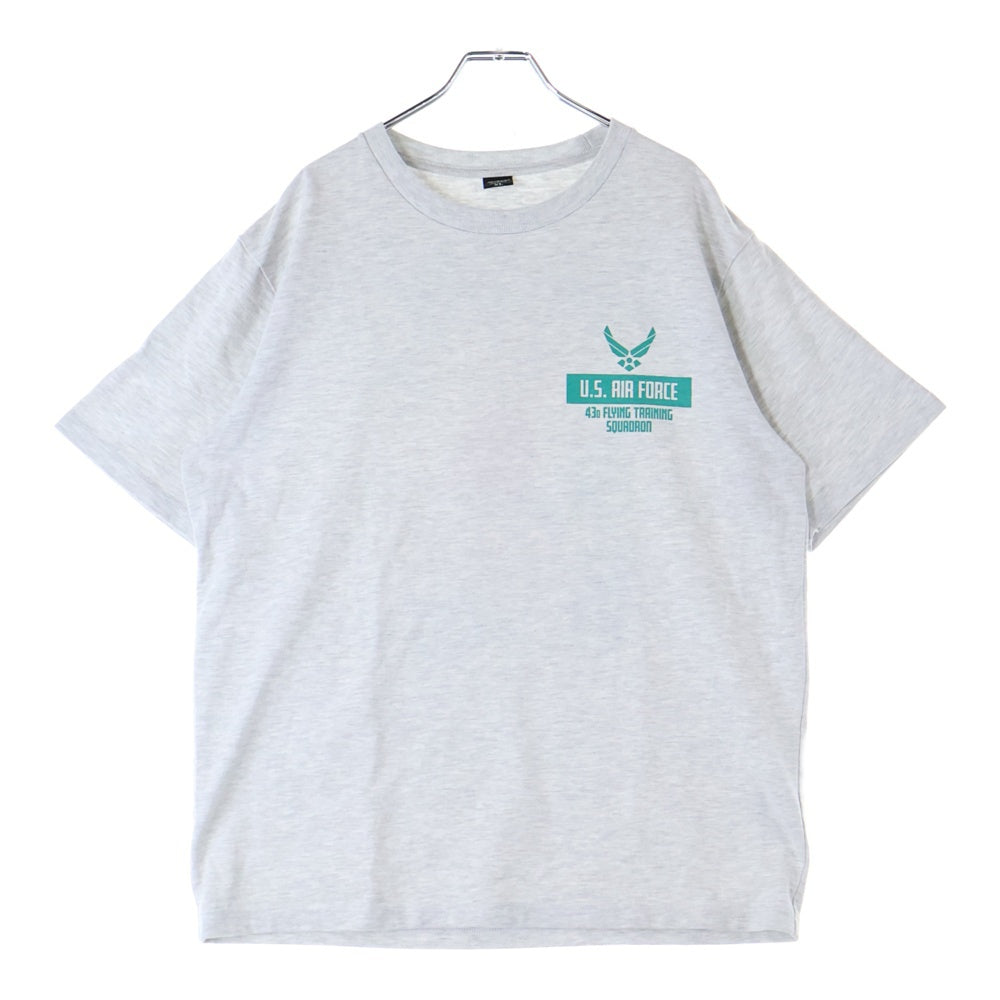 AVIREX(アヴィレックス) AIM HIGH T-SHIRT アイム ハイ クルーネック半袖Tシャツ カットソー グレー 6113297