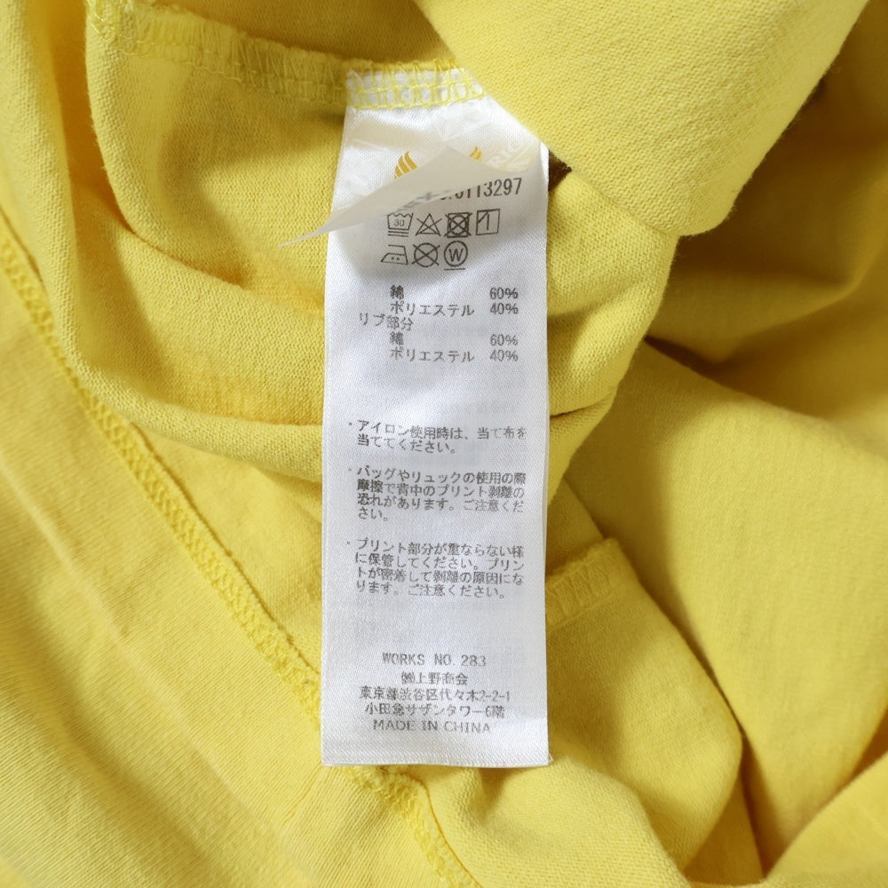 AVIREX(アヴィレックス) AIM HIGH T-SHIRT アイム ハイ クルーネック半袖Tシャツ カットソー イエロー 6113297