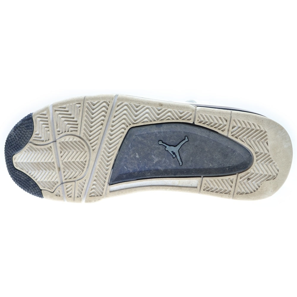 NIKE(ナイキ) 【観賞用2014年】AIR JORDAN 4 RETRO COLUMBIA エアジョーダン レトロ コロンビア ハイカットスニーカー ホワイト US9.5/27.5cm 314254-107