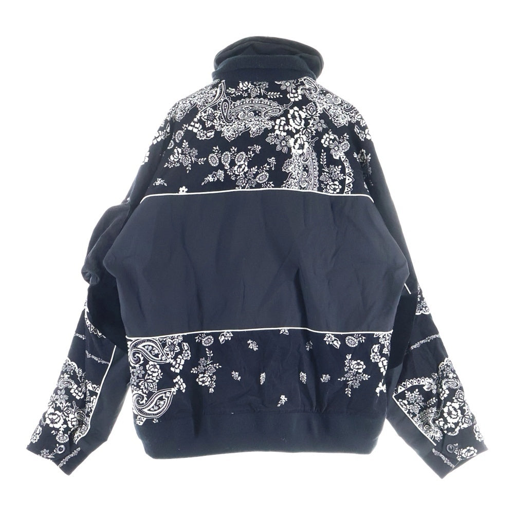Sacai(サカイ) 12AW FLORAL BLOUSON マルチポケット コーデュロイ