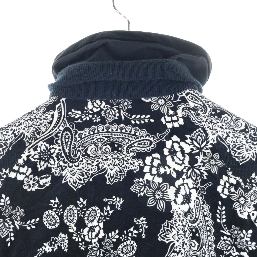 Sacai(サカイ) 12AW FLORAL BLOUSON マルチポケット コーデュロイ