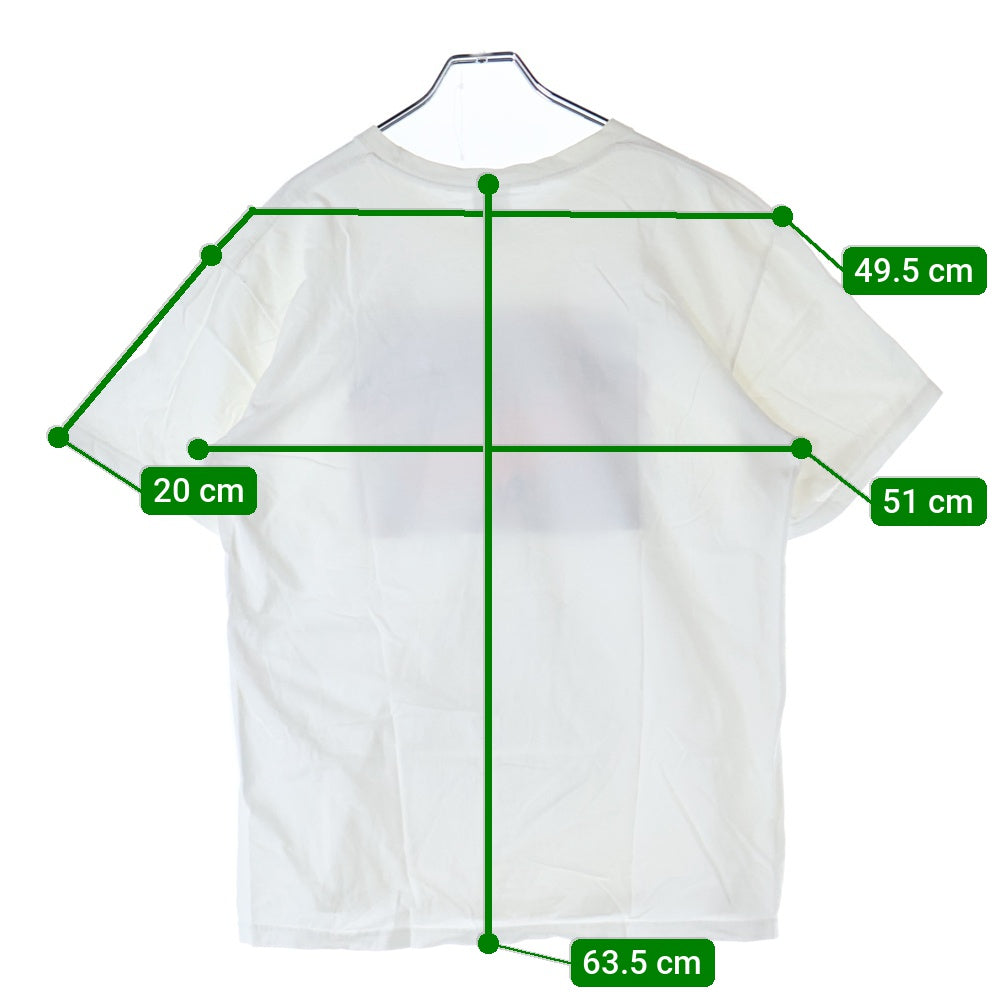 SUPREME(シュプリーム) 20AW ×YOHJI YAMAMOTO Game Over Tee ヨージヤマモト ゲーム オーバー フロントフォトプリント クルーネック カットソー 半袖Tシャツ ホワイト