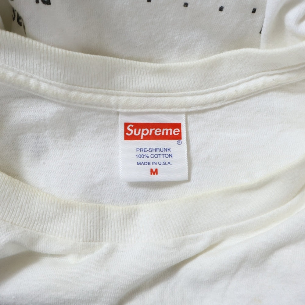 SUPREME(シュプリーム) 19AW The Velvet Underground &Nico Tee ザ ヴェルヴェット アンダーグラウンド アンド ニコ フロントフォトプリント クルーネック カットソー 半袖Tシャツ