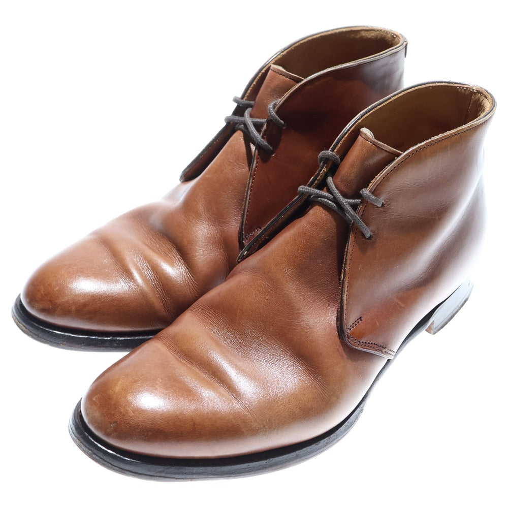 JOSEPH CHEANEY&SONS(ジョセフ チーニー アンドサンズ) UK製 レザー レースアップ チャッカブーツ ブラウン レディース
