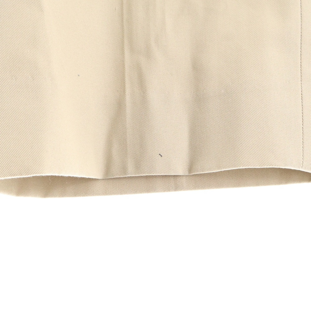 MARKAWARE(マーカウェア) FLAT FRONT TROUSERS ORGANIC COTTON DRY TWILL フラットフロントトラウザー オーガニックコットンドライツイル パンツ ベージュ A21B-09PT02C