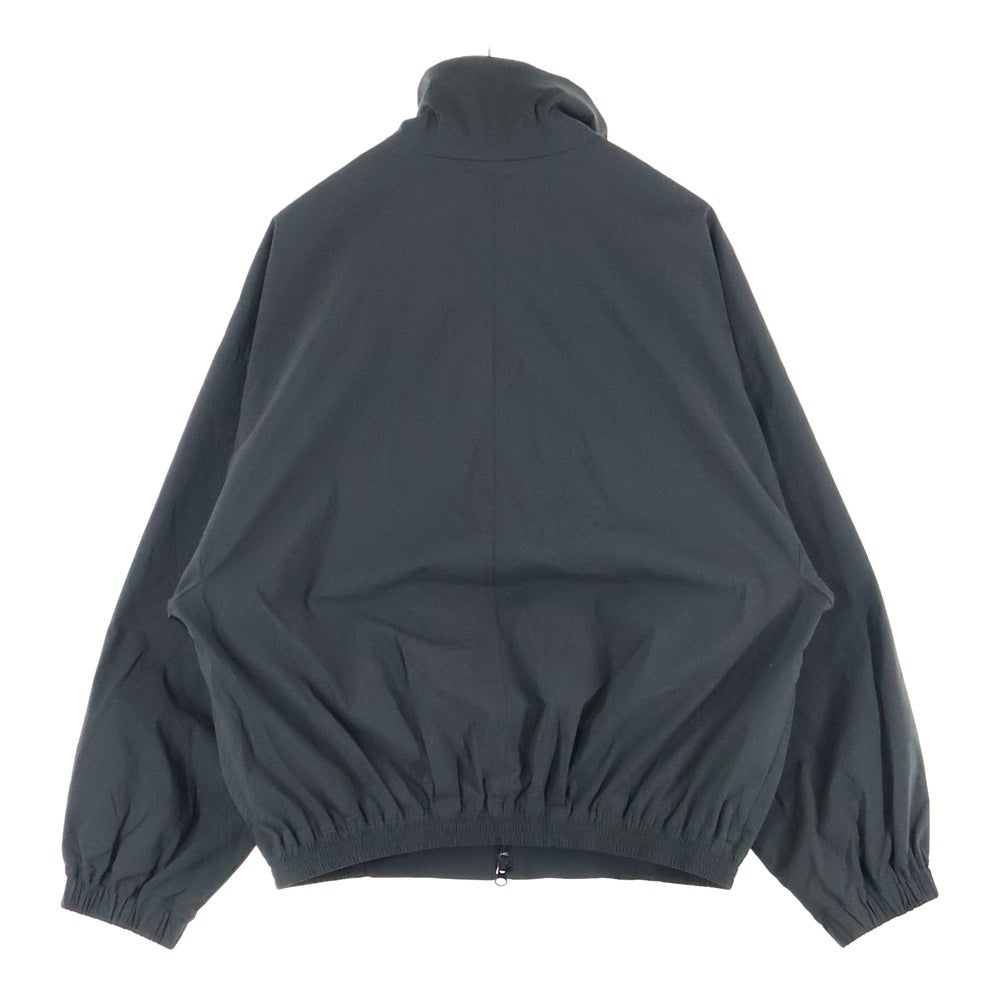 NONSAPIENS(ノンサピエンス) ジップアップ ナイロンジャケット ブラック