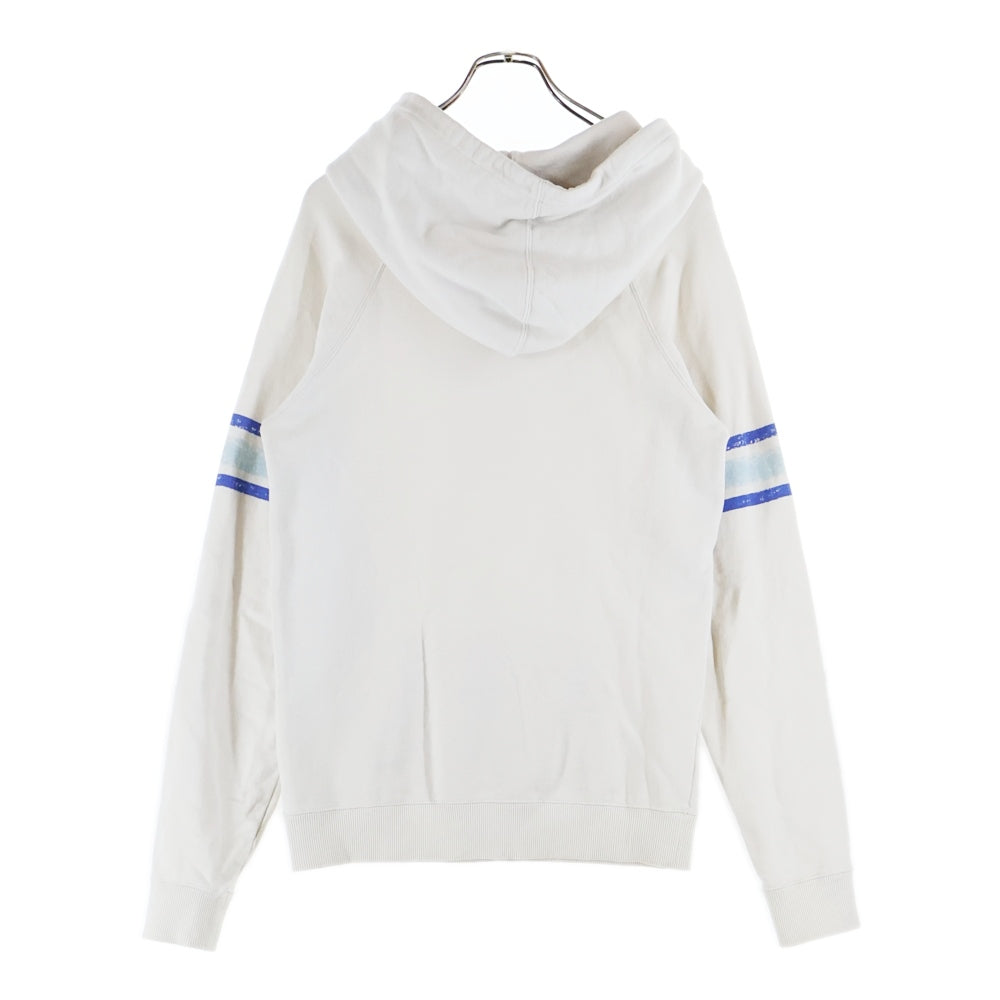 SAINT LAURENT PARIS(サンローランパリ) 18AW Marine Babylon Hoodie Sweater マリーンバビロン プルオーバーフーディー パーカー スウェット ホワイト 534408