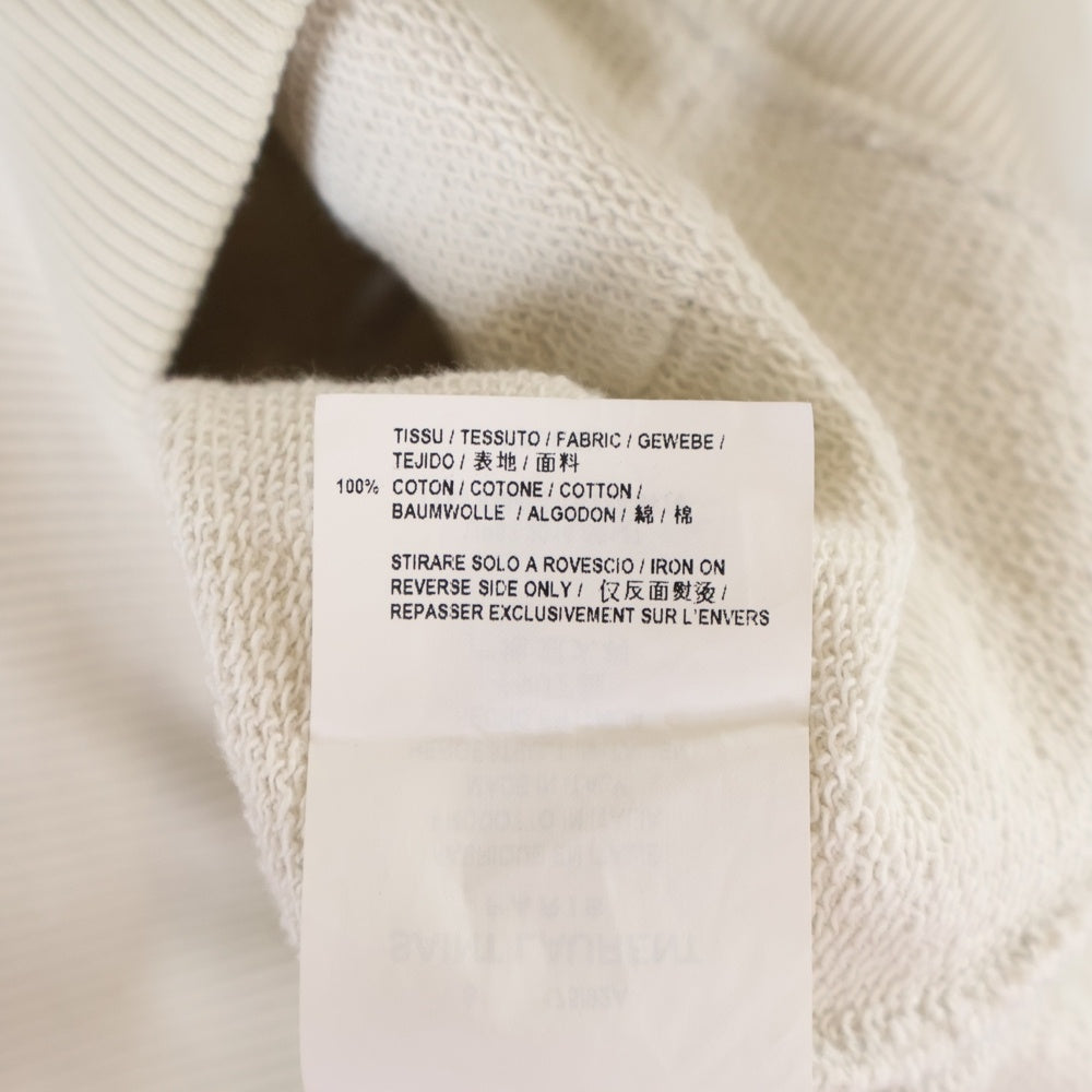 SAINT LAURENT PARIS(サンローランパリ) 18AW Marine Babylon Hoodie Sweater マリーンバビロン プルオーバーフーディー パーカー スウェット ホワイト 534408