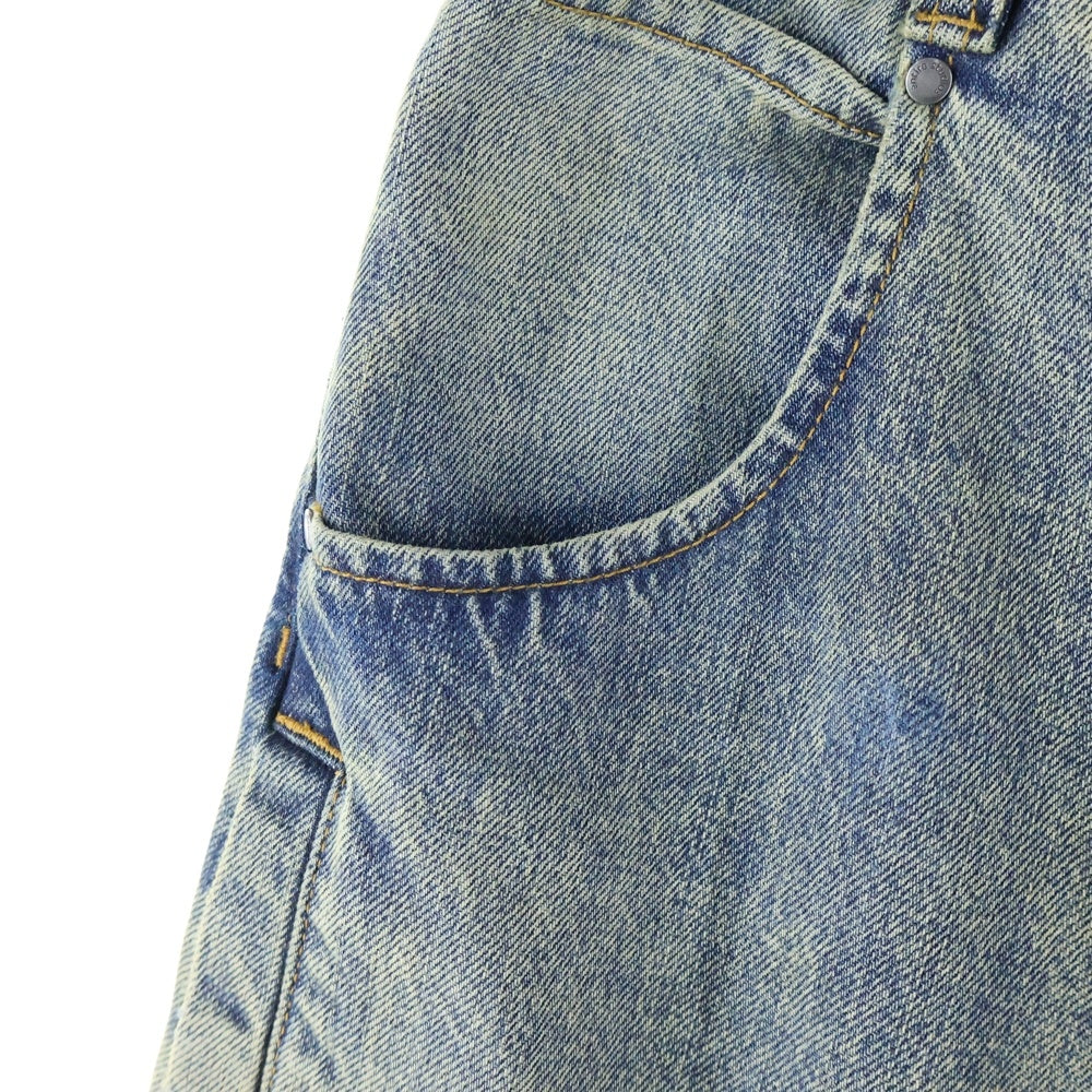 entire studios(エンタイア スタジオ) GEM JEANS/SURFACE WAVE ゲムジーンズ サーフェイスウェーブ ワイドストレートデニムパンツ インディゴ ES2431SW