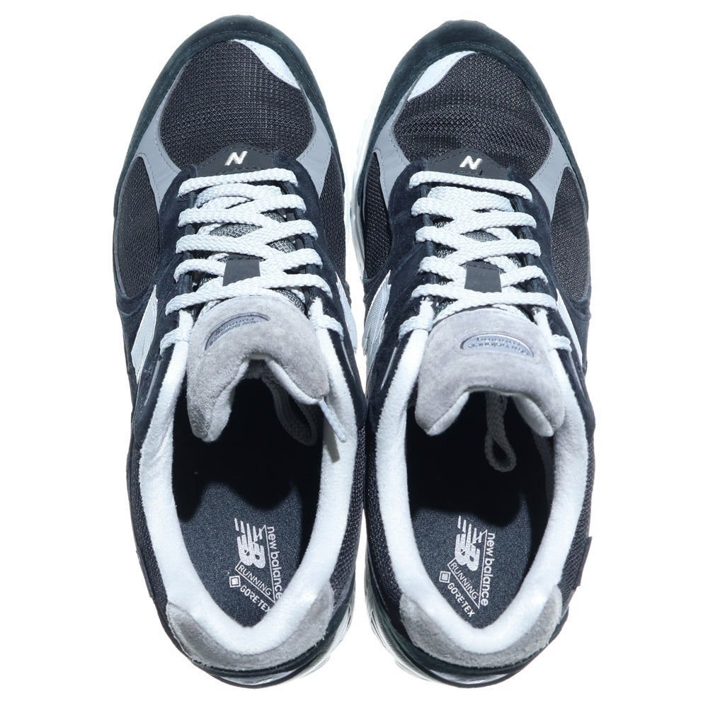 New Balance(ニューバランス) M2002RXD GORE-TEX ゴアテックス スウェード ローカットスニーカー ブラック US10/28cm