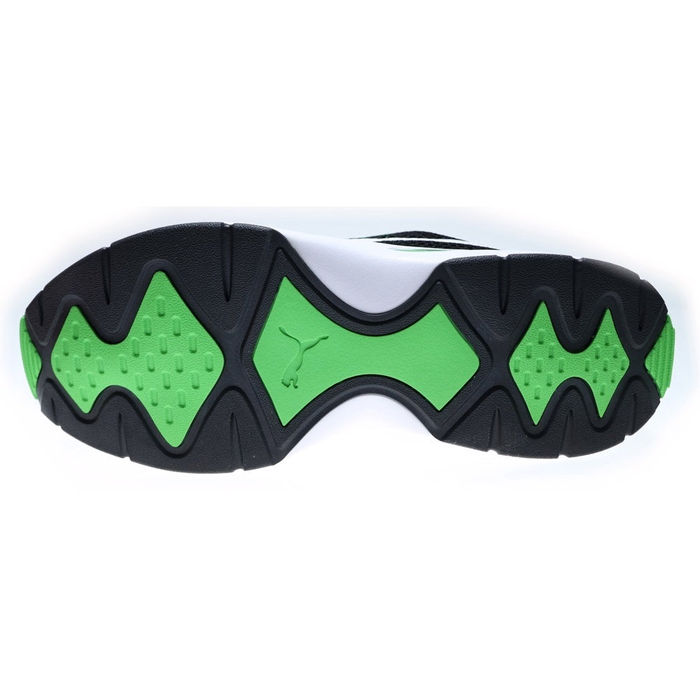 PUMA(プーマ) NUCLEUS ニュークリアス ローカットスニーカー ブラック/グリーン US9/27cm 369777-03