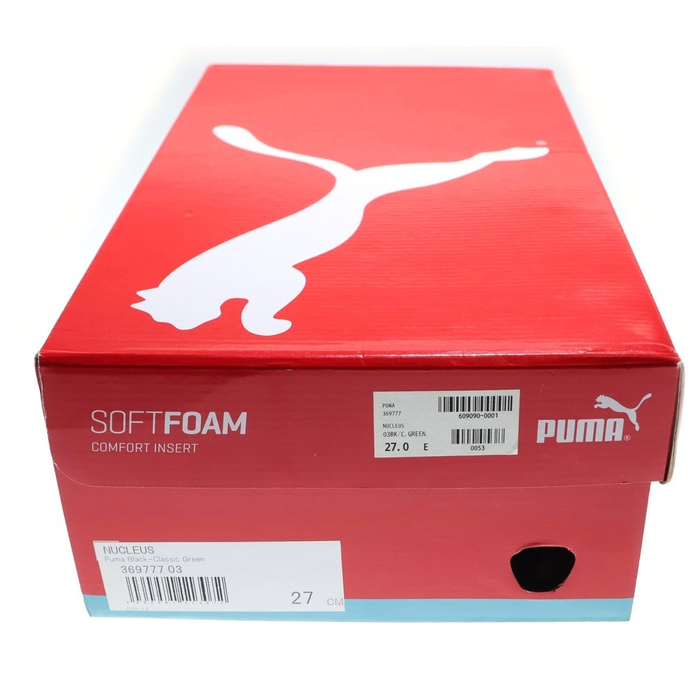 PUMA(プーマ) NUCLEUS ニュークリアス ローカットスニーカー ブラック/グリーン US9/27cm 369777-03
