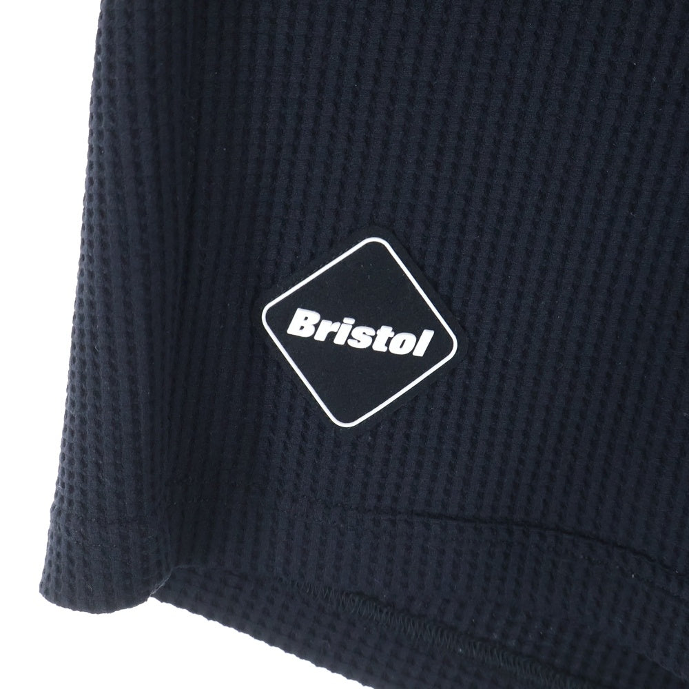 F.C.R.B./F.C.Real Bristol/FCRB(エフシーアールビー/エフシーレアルブリストル) 25AW TECH WAFFLE LOUNGE SHORTS テック ワッフル ラウンジ ショーツ ハーフパンツ ブラック FCRB-252078