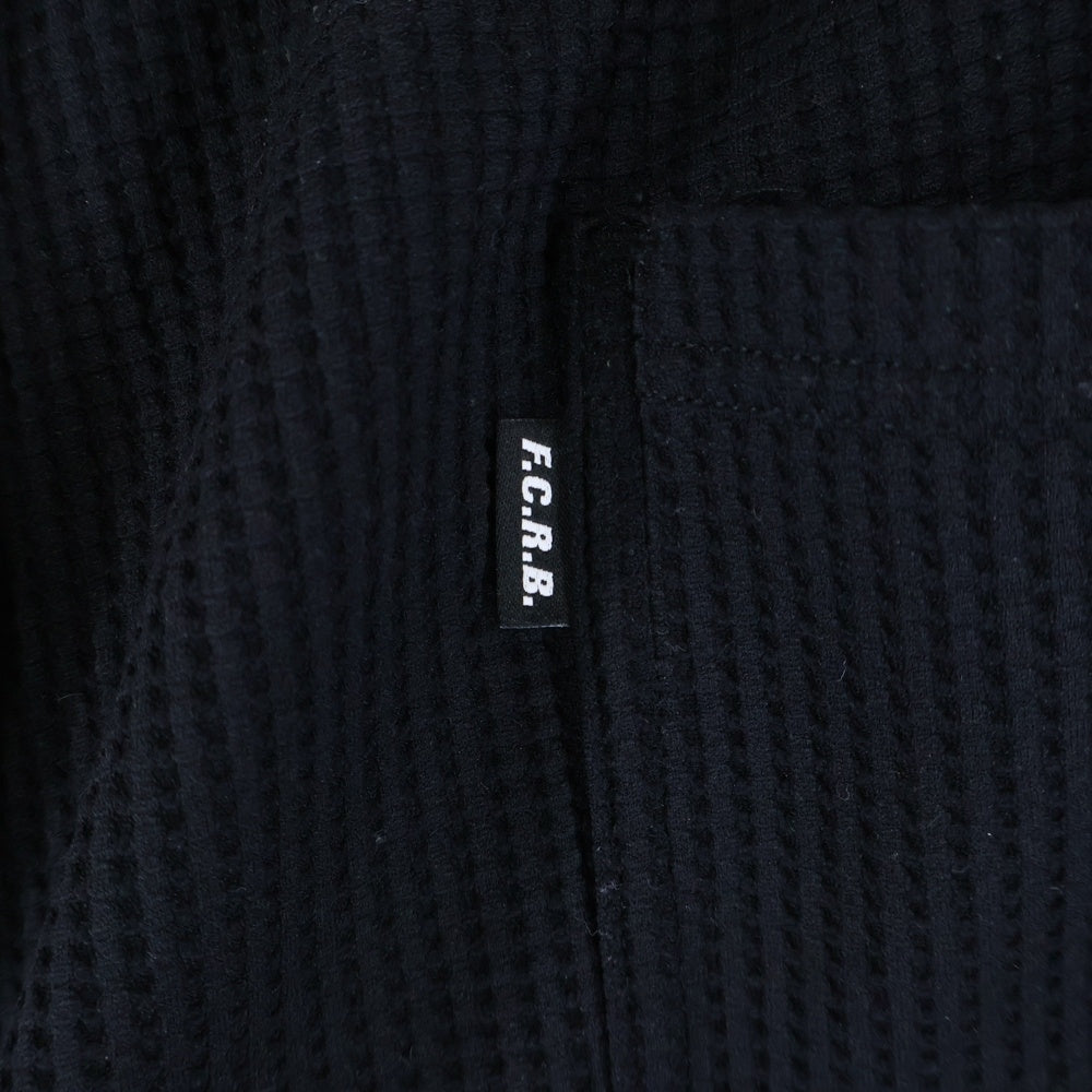 F.C.R.B./F.C.Real Bristol/FCRB(エフシーアールビー/エフシーレアルブリストル) 25AW TECH WAFFLE LOUNGE SHORTS テック ワッフル ラウンジ ショーツ ハーフパンツ ブラック FCRB-252078