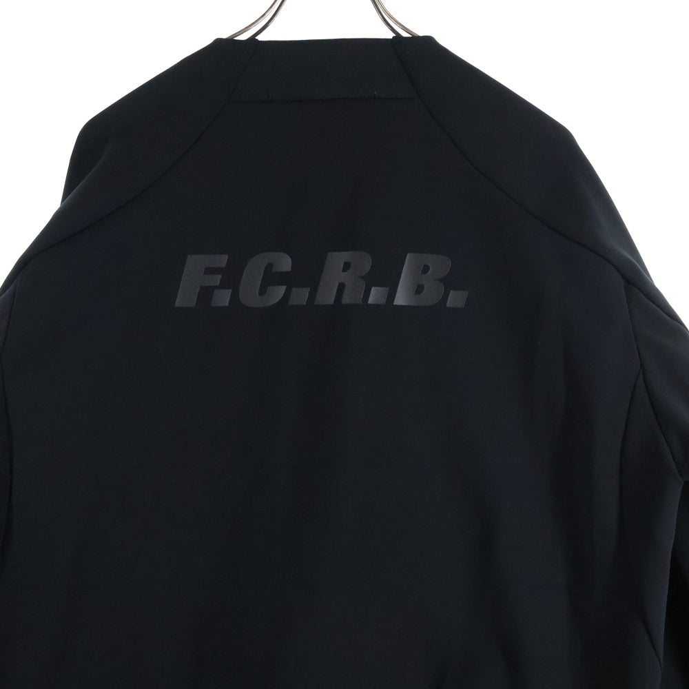 F.C.R.B./F.C.Real Bristol/FCRB(エフシーアールビー/エフシーレアルブリストル) 25SS PDK HALF ZIP TOP ピーディーケー ハーフ ジップ トップ カットソー ブラック FCRB-250032